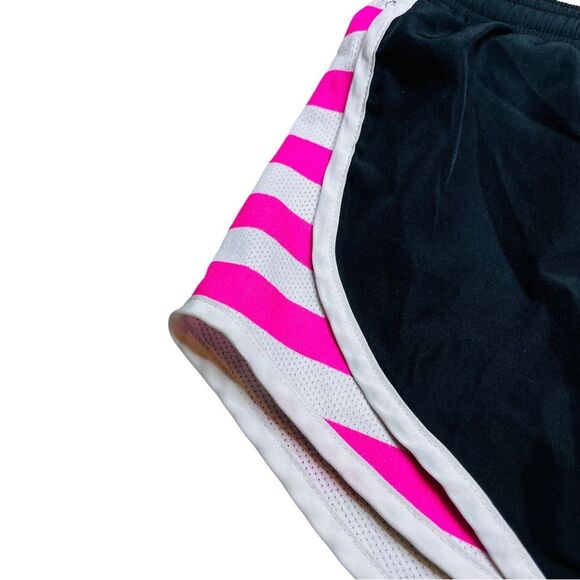 10/$25🦋 Soffe Black, White & Pink Striped Athletic Shorts - Size Small - Picture 6 of 13